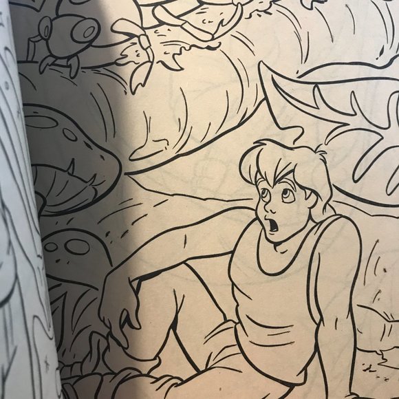 Other Ferngully The Last Rainforest Coloring Book Vintage Poshmark